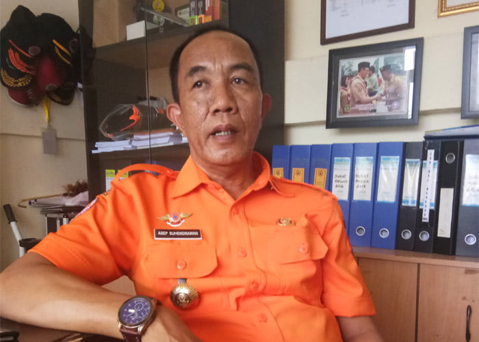 Kepala BPBD Kota Sukabumi Asep Suhendrawan