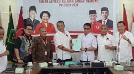 Relawan Pro Jokowi (Projo) mendeklarasikan dukungannya terhadap Bakal Calon Presiden Ganjar.(istimewa)